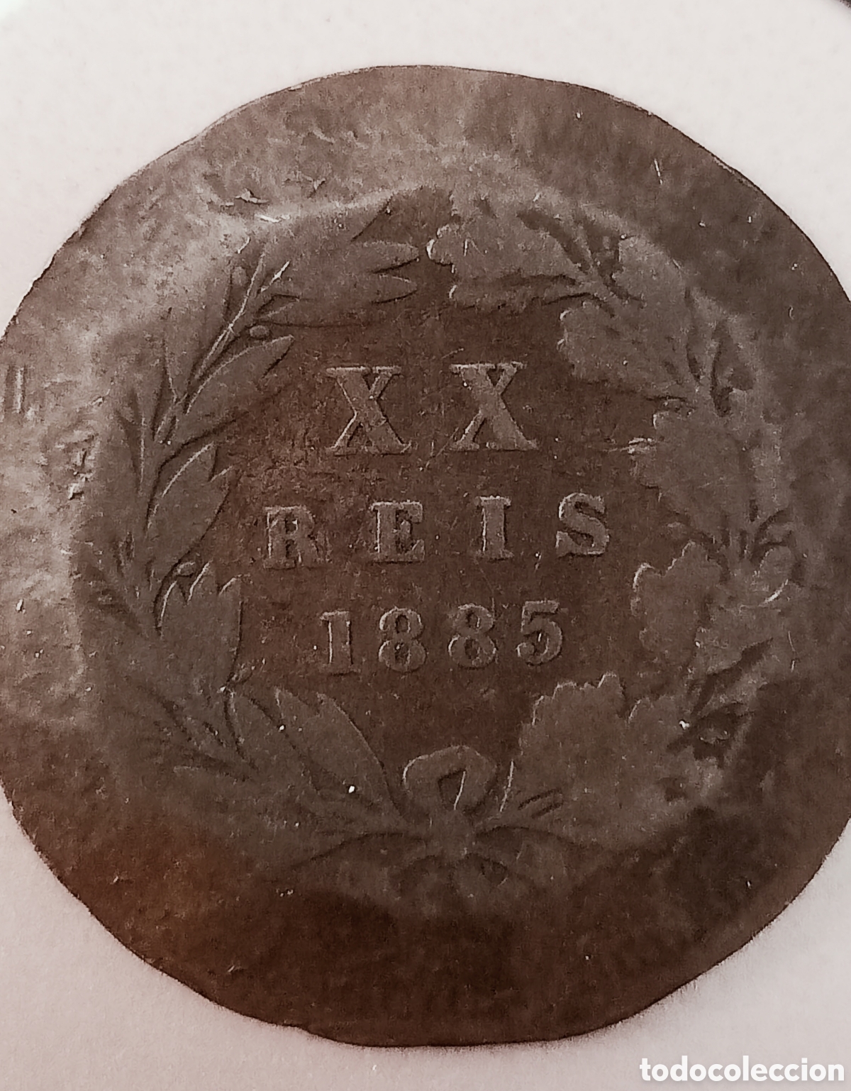 Monedas con errores: Moneda 20 Reis 1885 (errores) - Foto 30