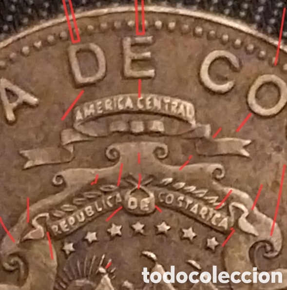Monedas con errores: 500 Colones 2007 MULTIERROR 114gr. - Foto 2