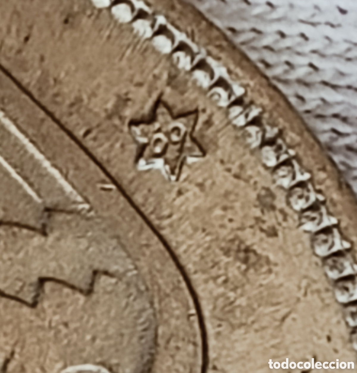 Monedas con errores: Moneda 25 pesetas 1957(doble acu&ntilde;aci&oacute;n) - Foto 28