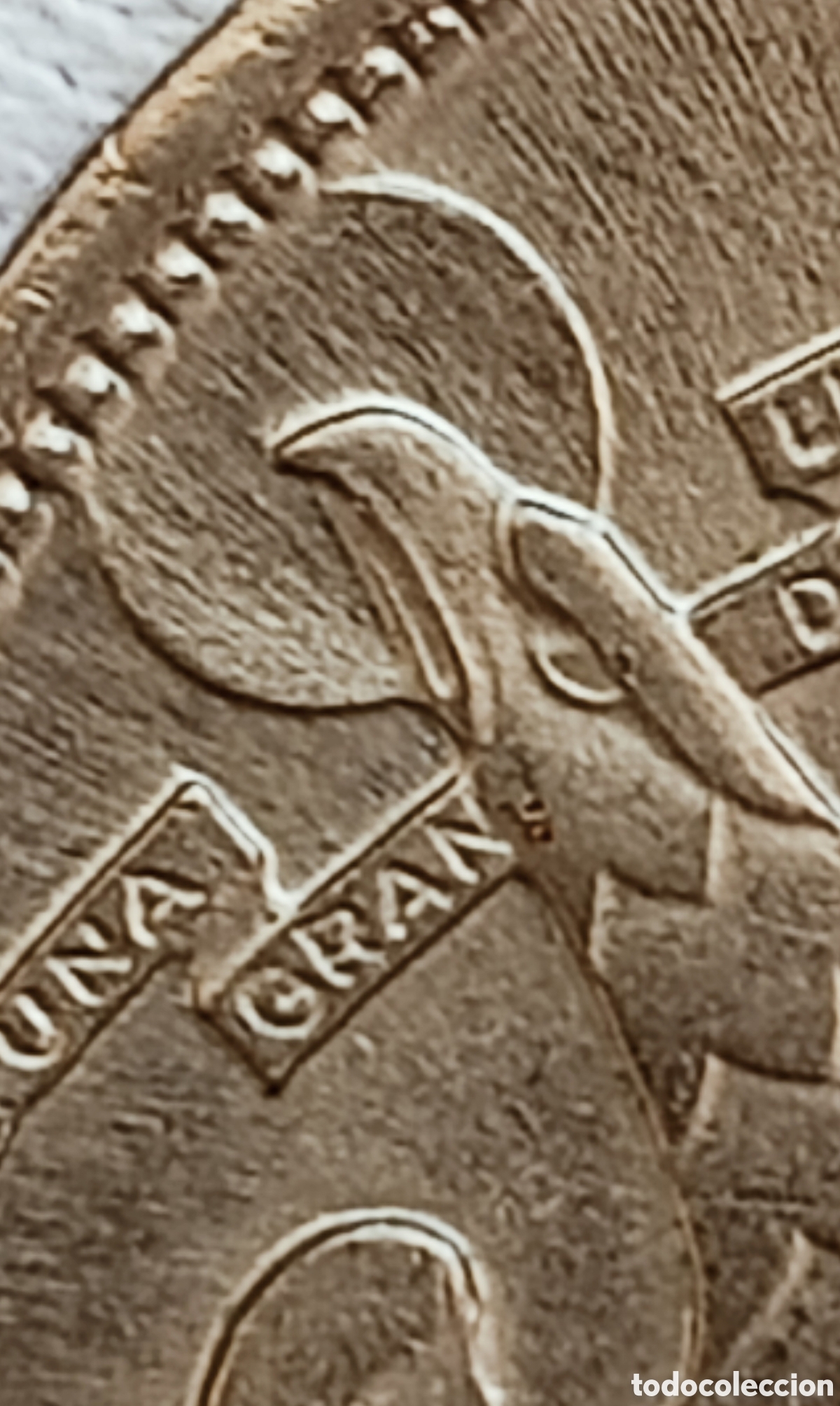 Monedas con errores: Moneda 25 pesetas 1957(doble acu&ntilde;aci&oacute;n) - Foto 29