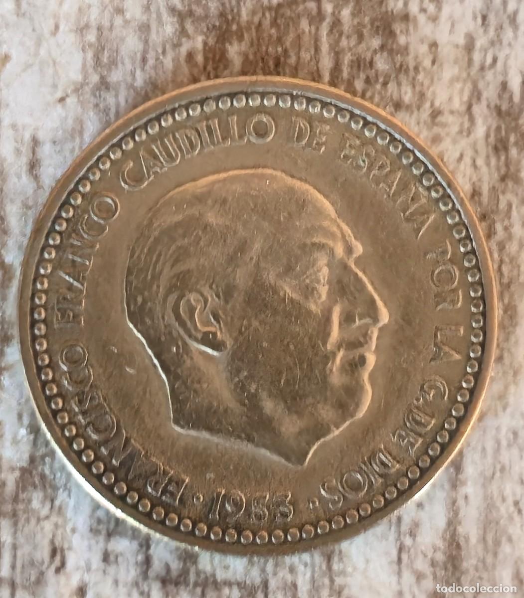 Monedas con errores: (MONEDA ERROR - ESPA&Ntilde;A)(1953 *56) 1 PESETA - Foto 1