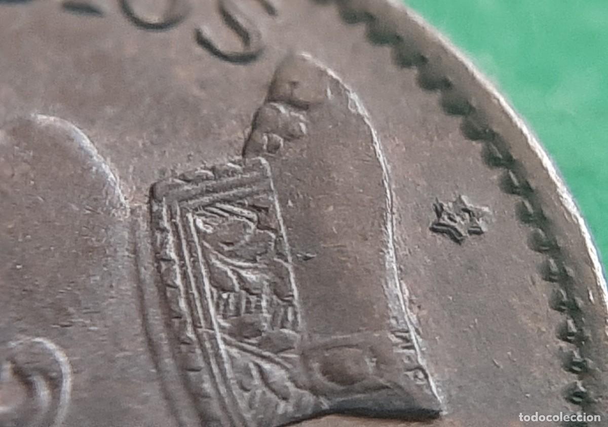 Monedas con errores: (ESPA&Ntilde;A-ERROR)(1906* SL V) 1 C&Eacute;NTIMO CON VARIOS ERRORES(REMARQUE EN ESTRELLA Y EN LA (S) DE DIOS)) - Foto 11