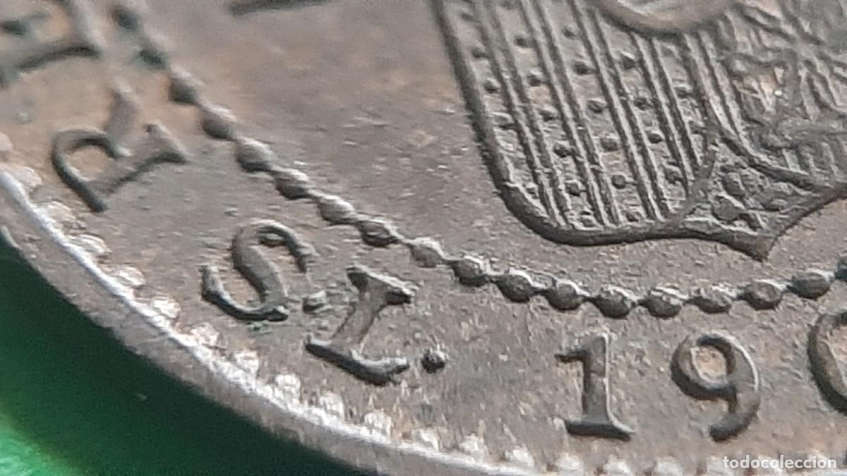 Monedas con errores: (ESPA&Ntilde;A-ERROR)(1906* SL V) 1 C&Eacute;NTIMO CON VARIOS ERRORES(REMARQUE EN ESTRELLA Y EN LA (S) DE DIOS)) - Foto 17