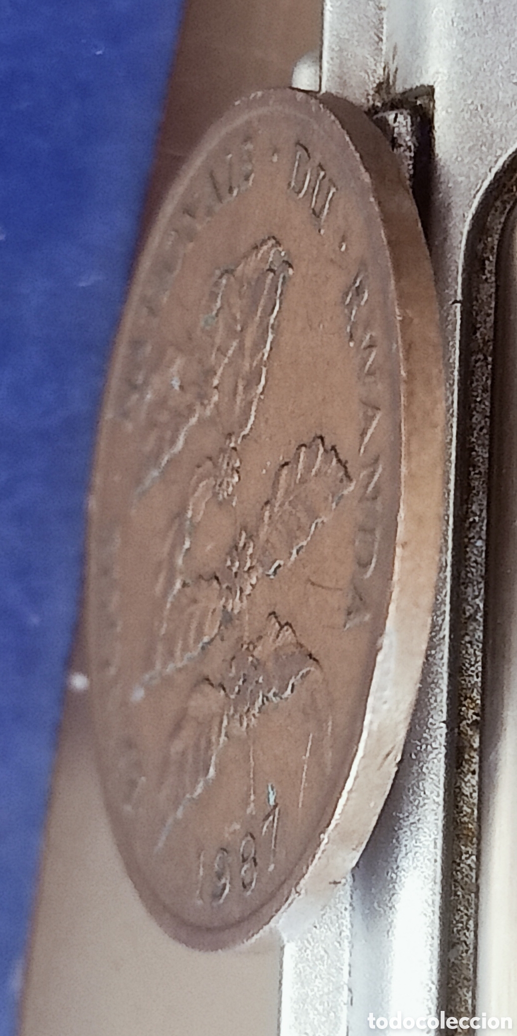 Monedas con errores: Moneda 5 Francos,1987.Variante de Dise&ntilde;o Incuso - Foto 20