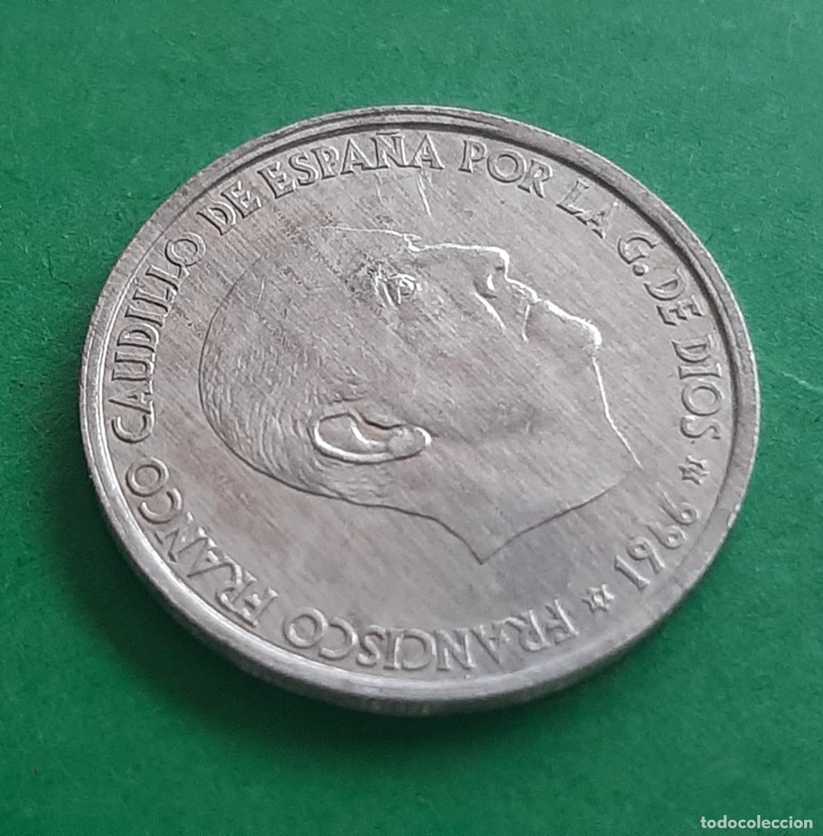 Monedas con errores: (ESPA&Ntilde;A-ERROR)(1966*73) 50 C&Eacute;NTIMOS ESTADO ESPA&Ntilde;OL CON DOBLE LISTEL - Foto 8