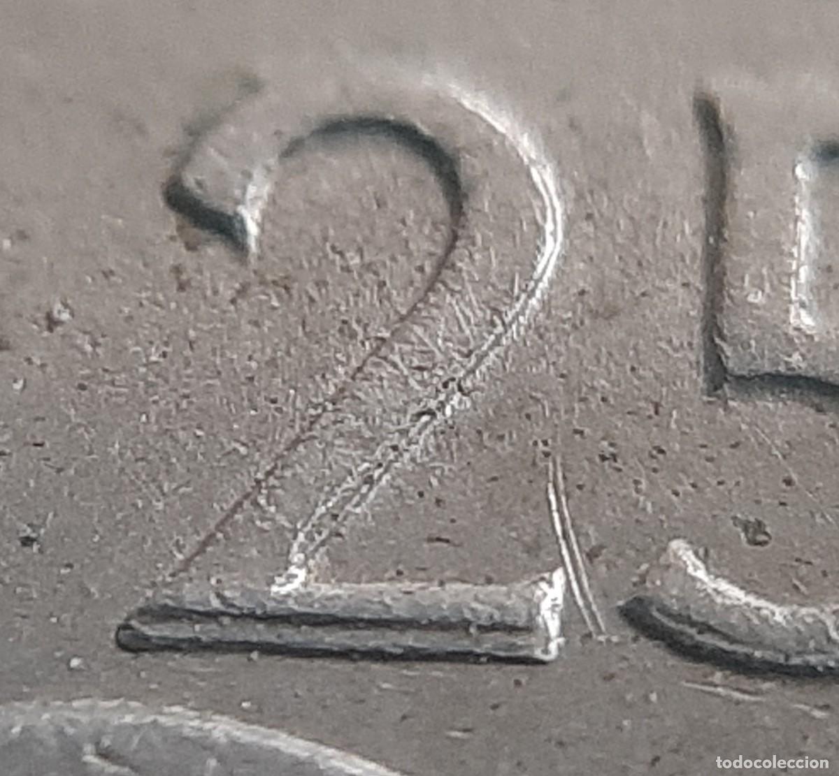 Monedas con errores: (ESPA&Ntilde;A-ERROR)(1957*69) 25 PESETAS ESTADO ESPA&Ntilde;OL REMARCADA - Foto 10