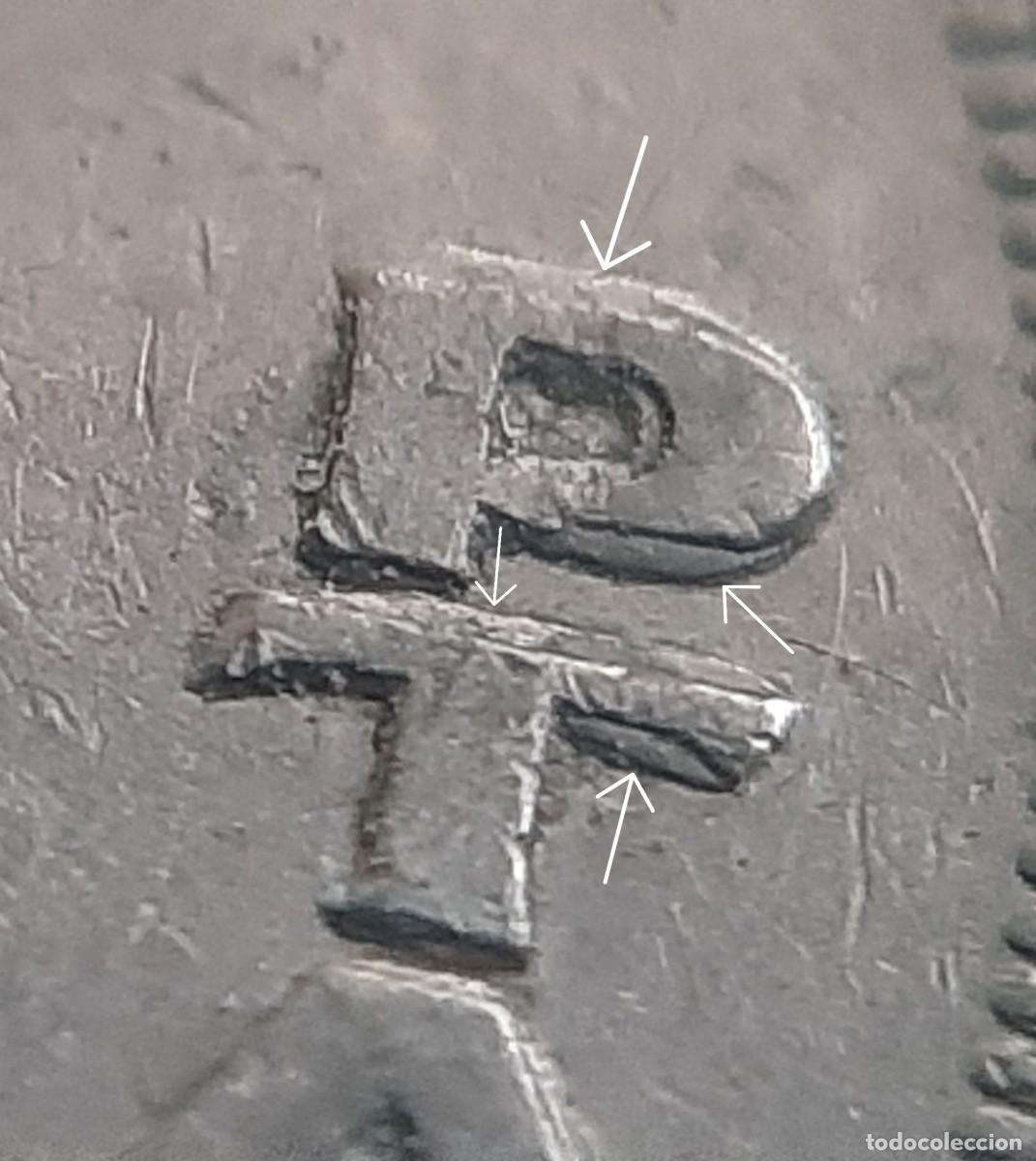 Monedas con errores: (ESPA&Ntilde;A-ERROR)(1983) 5 PESETAS JUAN CARLOS I REMARCADA - Foto 4
