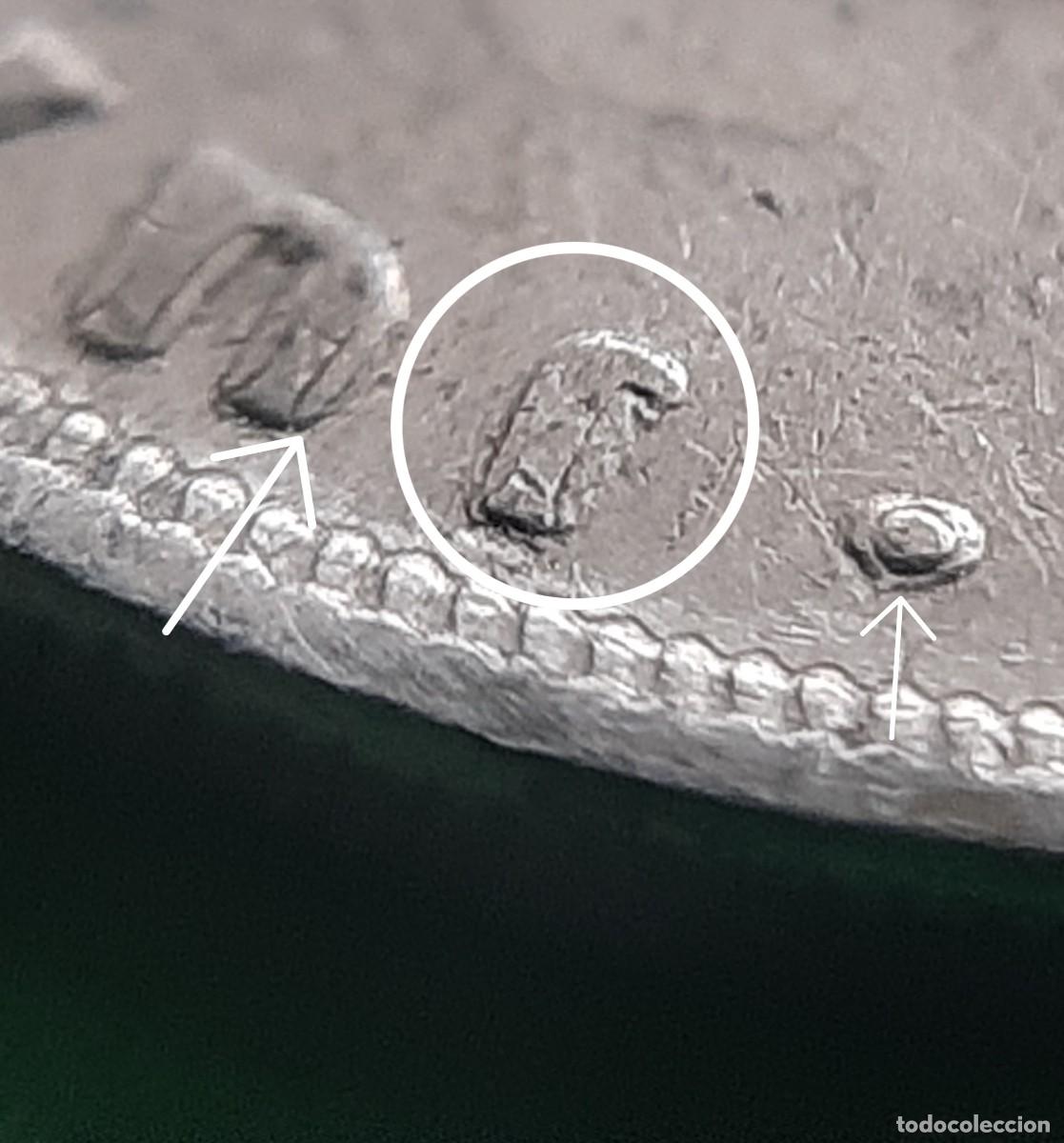 Monedas con errores: (ESPA&Ntilde;A-ERROR)(1983) 5 PESETAS JUAN CARLOS I REMARCADA - Foto 18