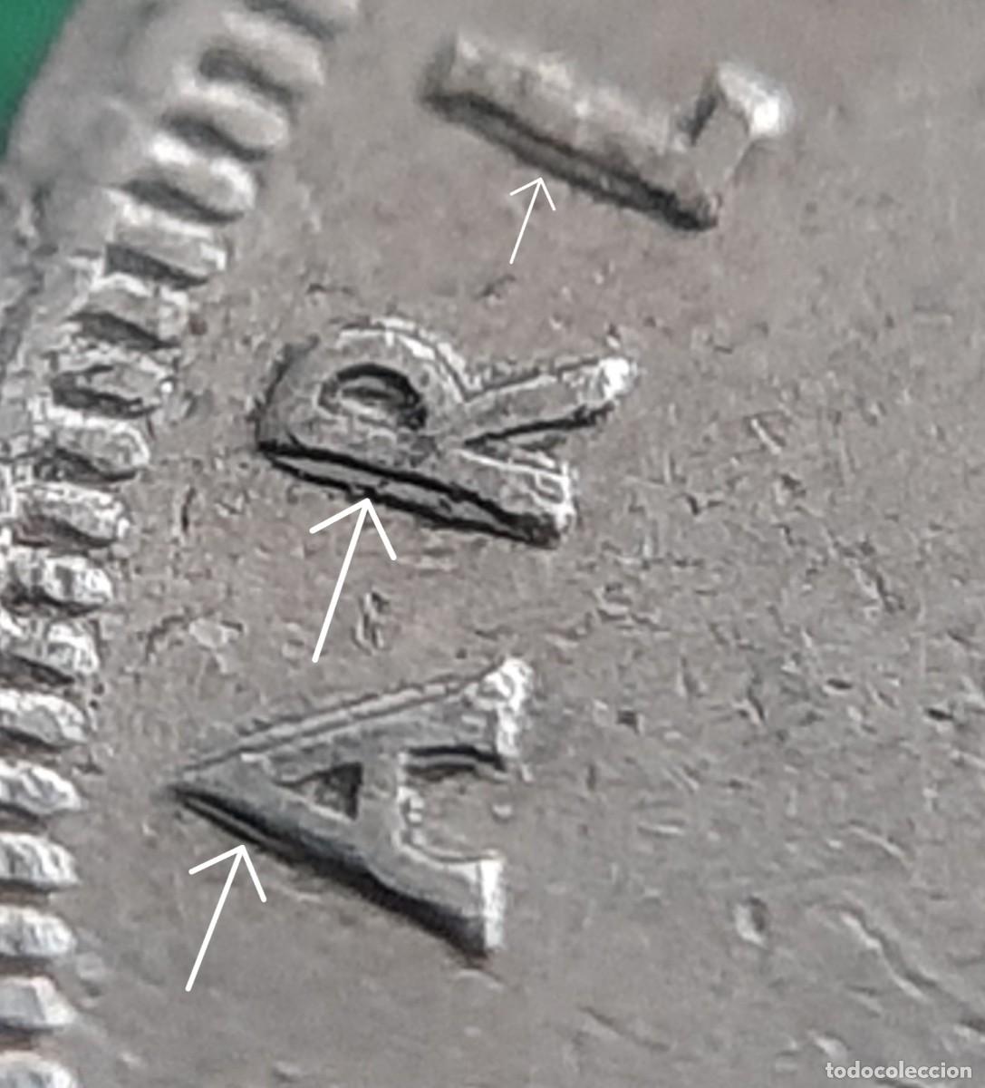Monedas con errores: (ESPA&Ntilde;A-ERROR)(1983) 5 PESETAS JUAN CARLOS I REMARCADA - Foto 21