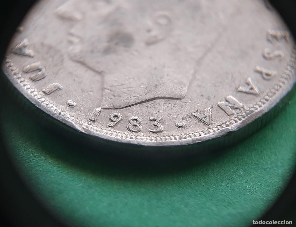 Monedas con errores: (ESPA&Ntilde;A-ERROR)(1983) 5 PESETAS JUAN CARLOS I REMARCADA - Foto 29