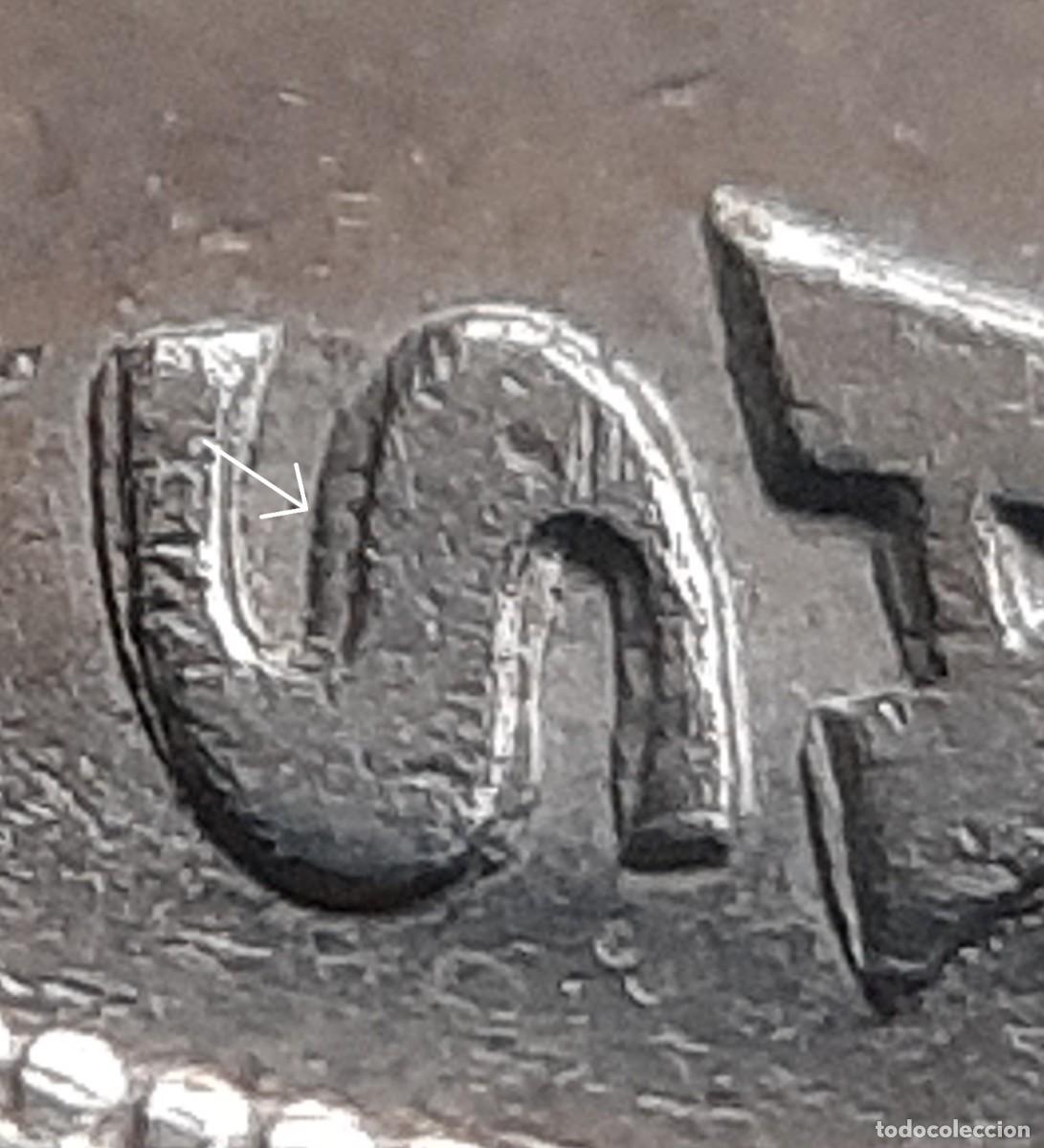 Monedas con errores: (ESPA&Ntilde;A-ERROR)(1983) 5 PESETAS JUAN CARLOS I REMARCADA - Foto 3