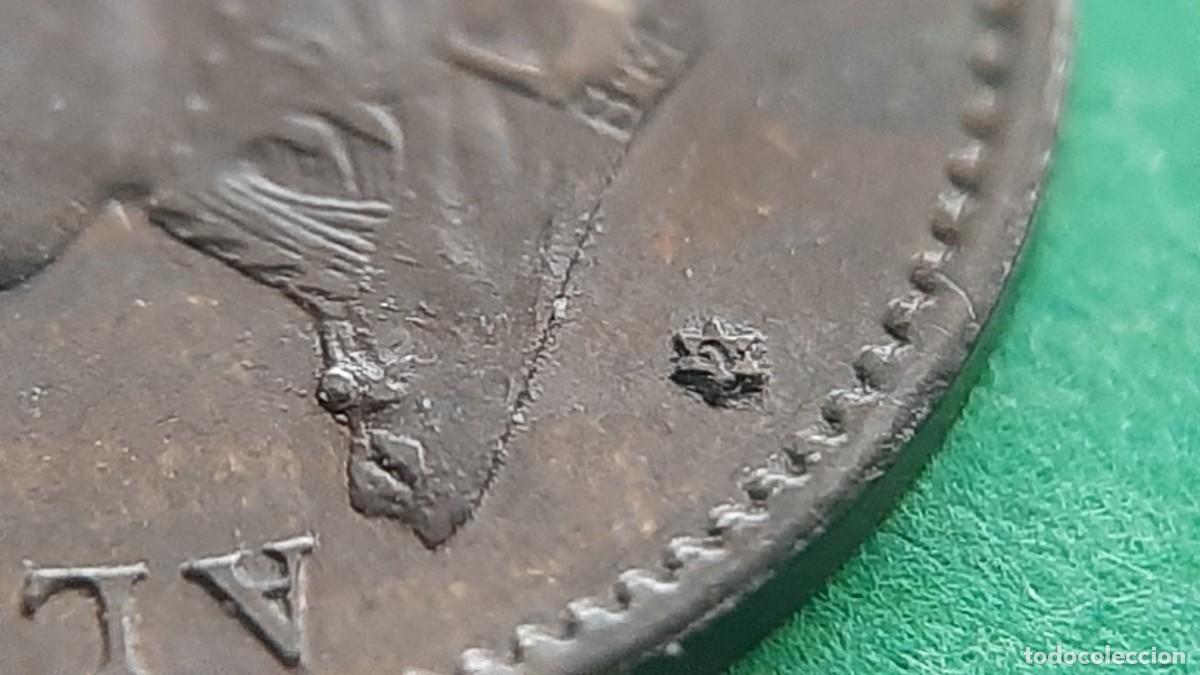 Monedas con errores: (ESPA&Ntilde;A-ERROR)(1912* 2 PC V) 1 C&Eacute;NTIMO ALFONSO XIII CON REPINTE - Foto 16