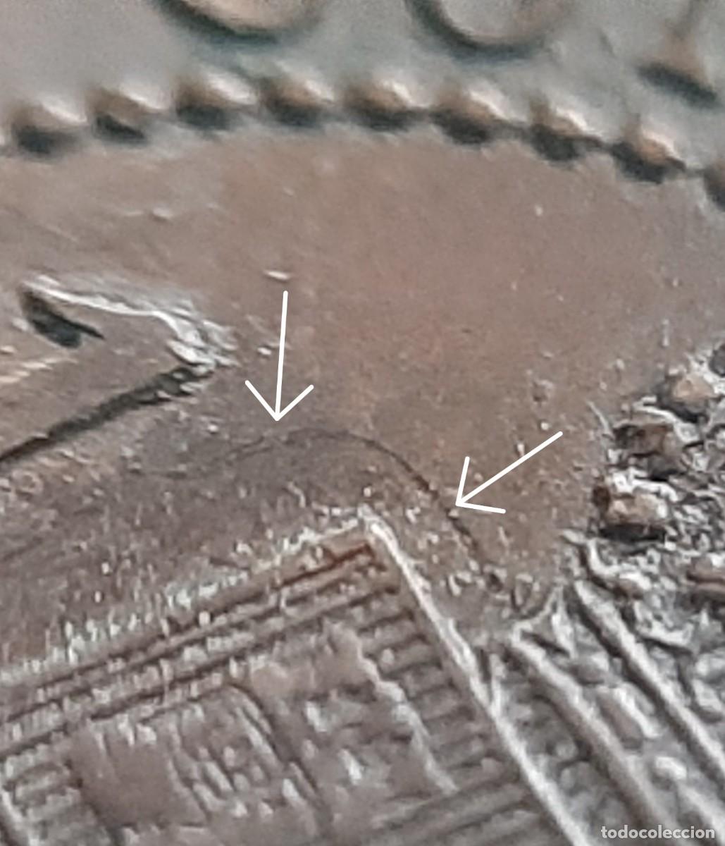 Monedas con errores: (ESPA&Ntilde;A-ERROR)(1912* 2 PC V) 1 C&Eacute;NTIMO ALFONSO XIII CON REMARQUE - Foto 6