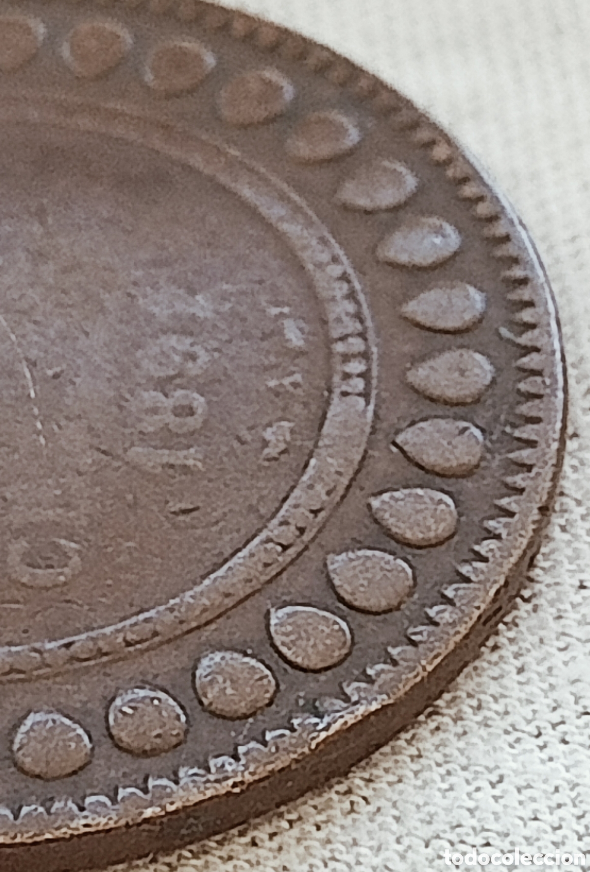 Monedas con errores: 10 c&eacute;ntimos T&uacute;nez 1891-A error - Foto 7