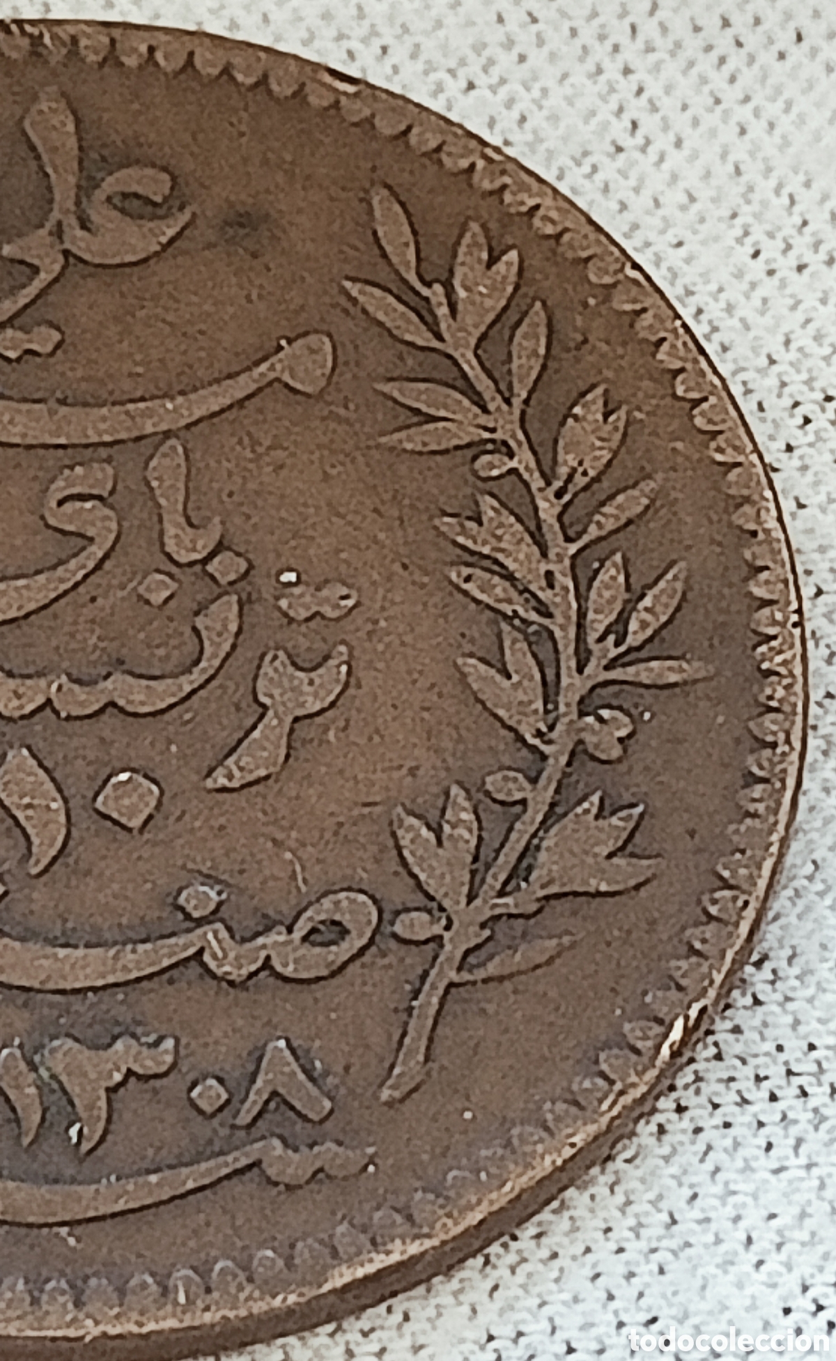 Monedas con errores: 10 c&eacute;ntimos T&uacute;nez 1891-A error - Foto 14