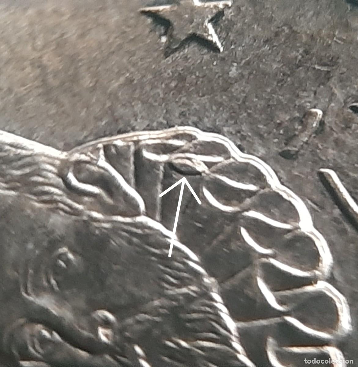 Monedas con errores: (ESPA&Ntilde;A-ERROR)(2025) 20 C&Eacute;NTIMOS CON EXCESOS DE METAL - Foto 4