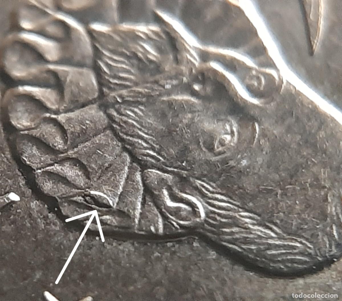 Monedas con errores: (ESPA&Ntilde;A-ERROR)(2025) 20 C&Eacute;NTIMOS CON EXCESOS DE METAL - Foto 10