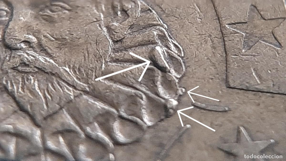 Monedas con errores: (ESPA&Ntilde;A-ERROR)(1999) 20 C&Eacute;NTIMOS CON EXCESOS DE METAL - Foto 5