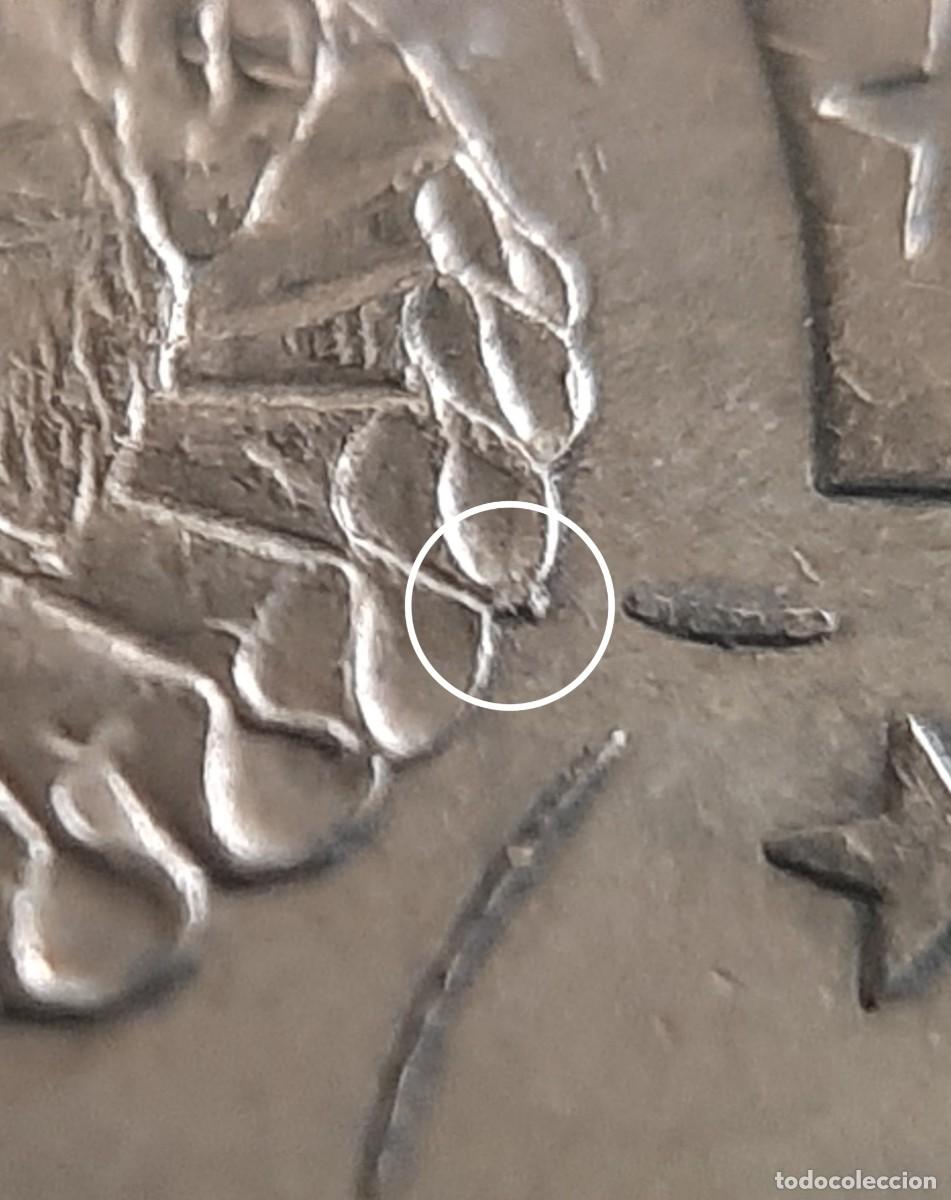 Monedas con errores: (ESPA&Ntilde;A-ERROR)(2001) 20 C&Eacute;NTIMOS CON EXCESO DE METAL - Foto 6