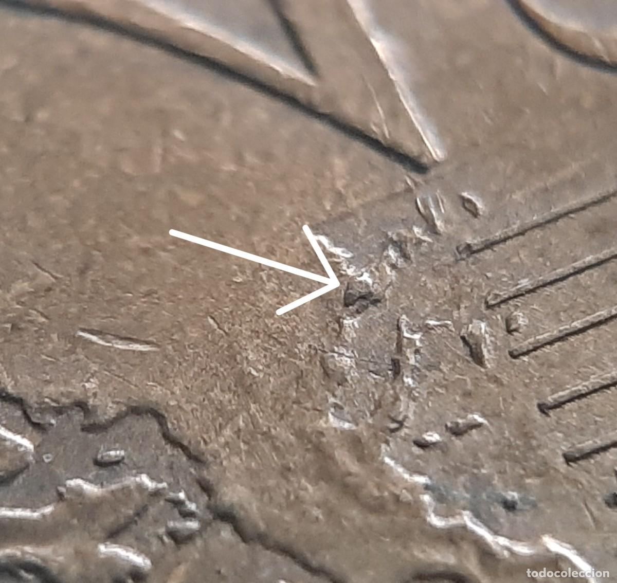 Monedas con errores: (ESPA&Ntilde;A-ERROR)(2012) 20 C&Eacute;NTIMOS CON EXCESO DE METAL - Foto 6