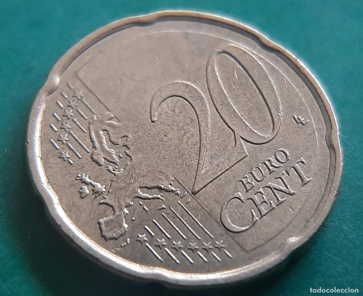 Monedas con errores: (ESPA&Ntilde;A-ERROR)(2019) 20 C&Eacute;NTIMOS CON EXCESO DE METAL - Foto 10