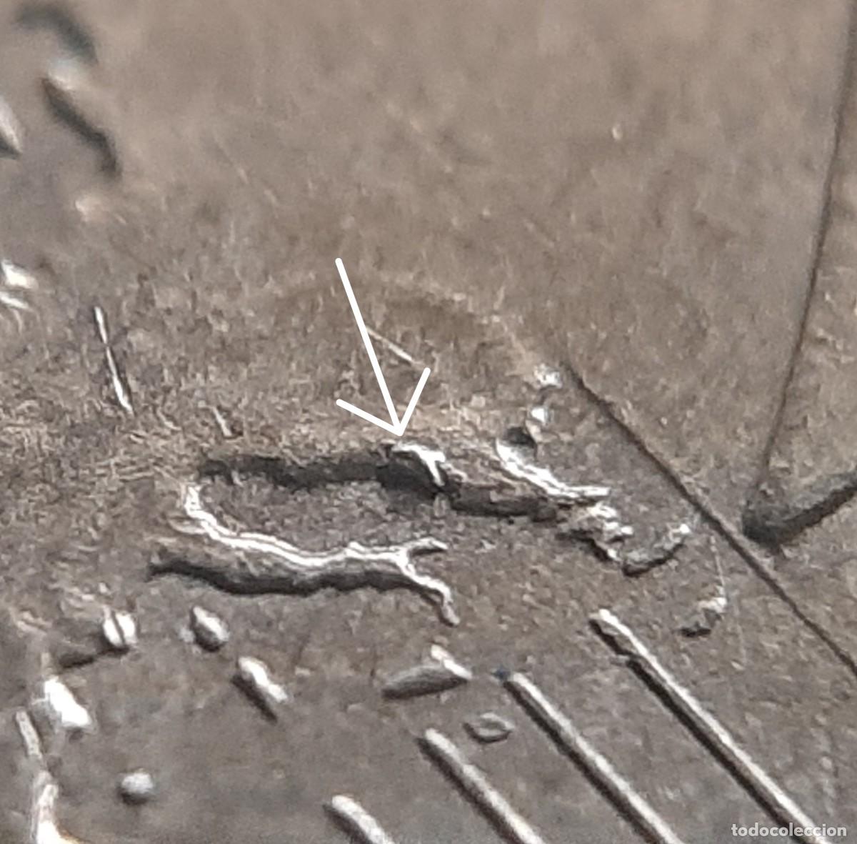 Monedas con errores: (ESPA&Ntilde;A-ERROR)(2019) 20 C&Eacute;NTIMOS CON EXCESO DE METAL - Foto 11