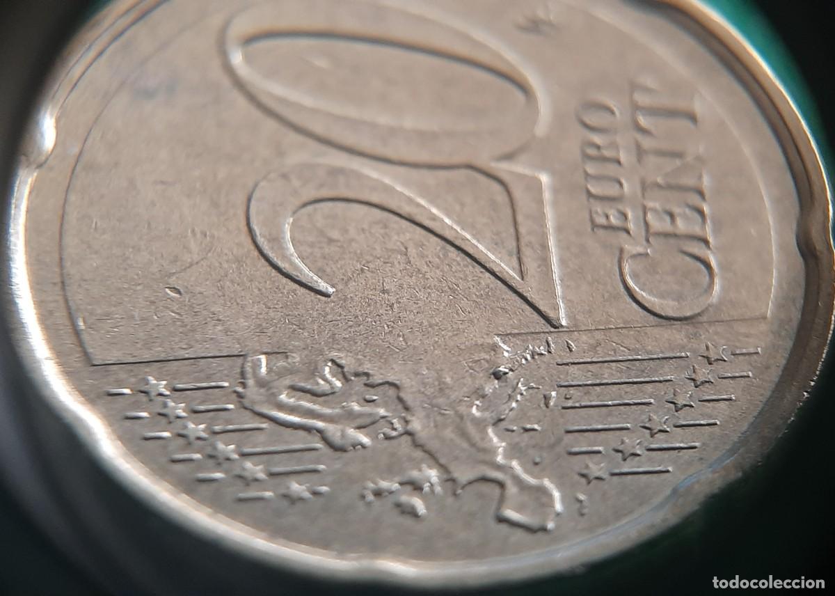 Monedas con errores: (ESPA&Ntilde;A-ERROR)(2019) 20 C&Eacute;NTIMOS CON EXCESO DE METAL - Foto 18