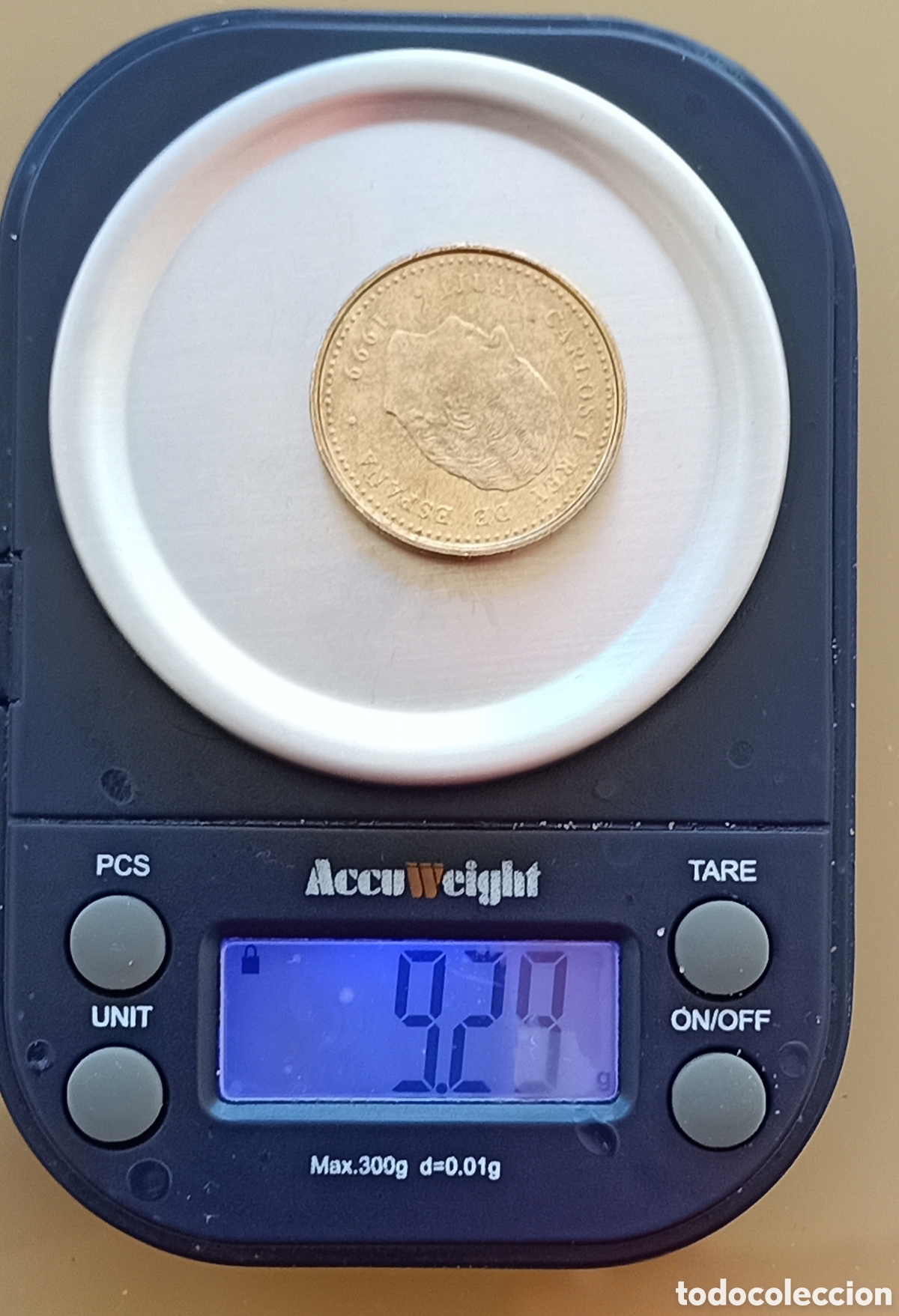 Monedas con errores: Moneda de 100 pesetas a&ntilde;o Inter.per, mayor(error Incuso) - Foto 9