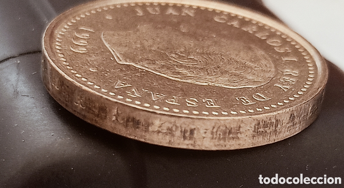 Monedas con errores: Moneda de 100 pesetas a&ntilde;o Inter.per, mayor(error Incuso) - Foto 16