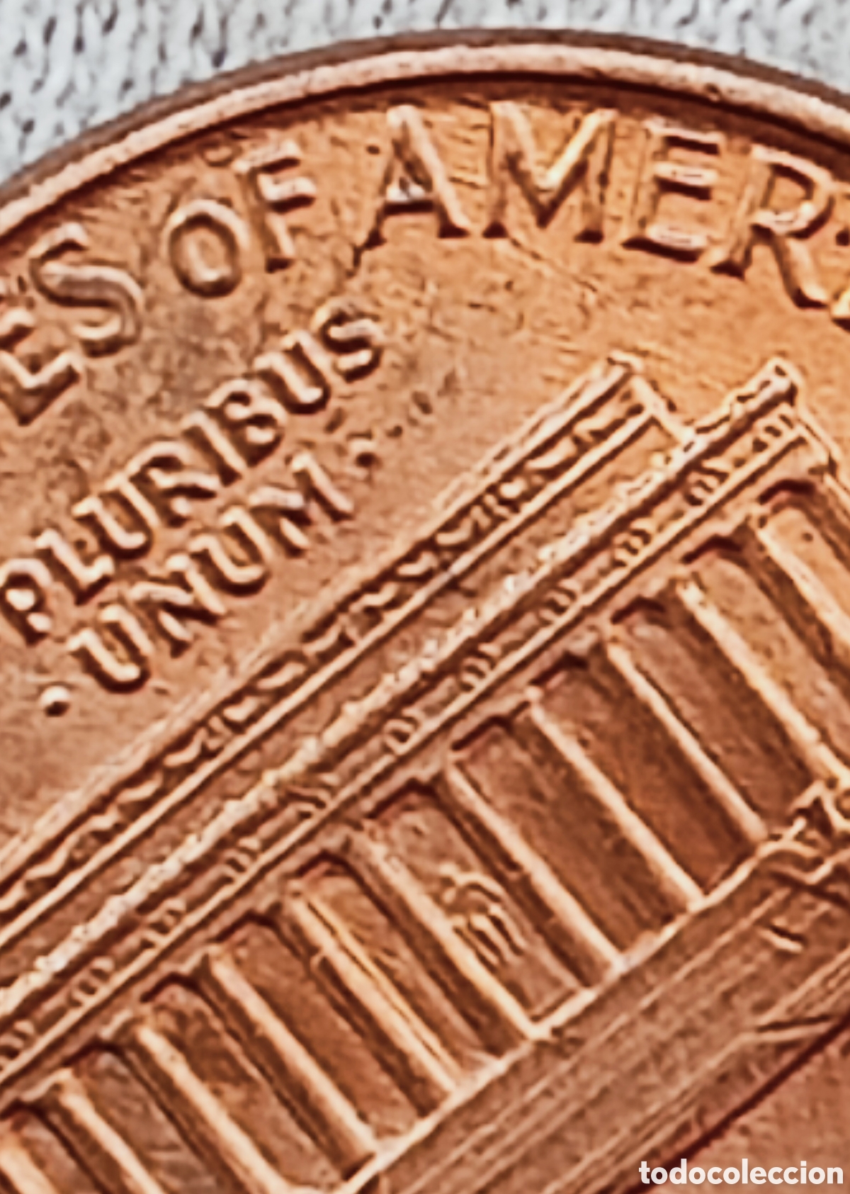 Monedas con errores: Moneda USA 1cent-Variante Rara RDV-006 - Foto 3