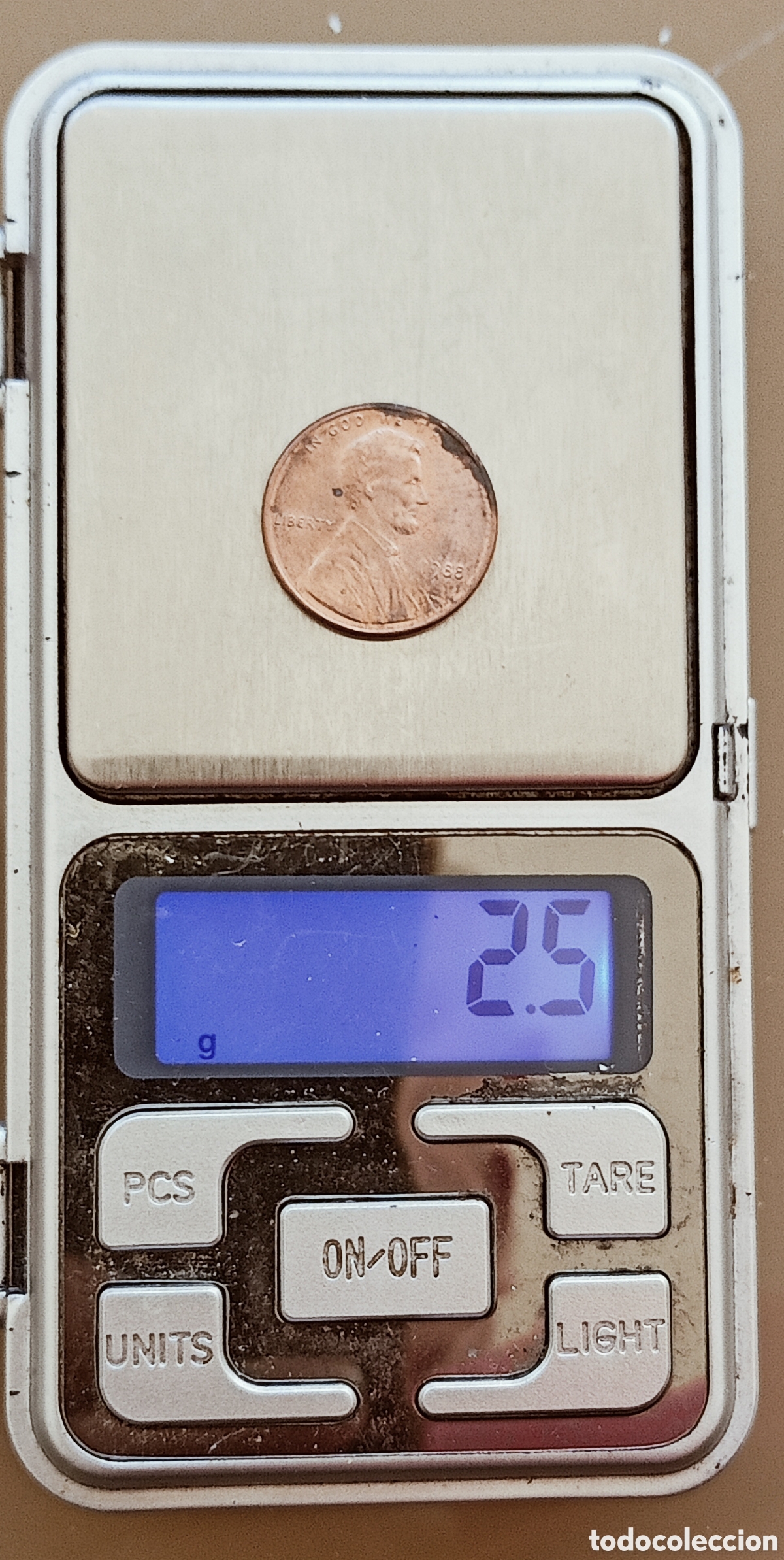 Monedas con errores: Moneda USA 1cent-Variante Rara RDV-006 - Foto 6