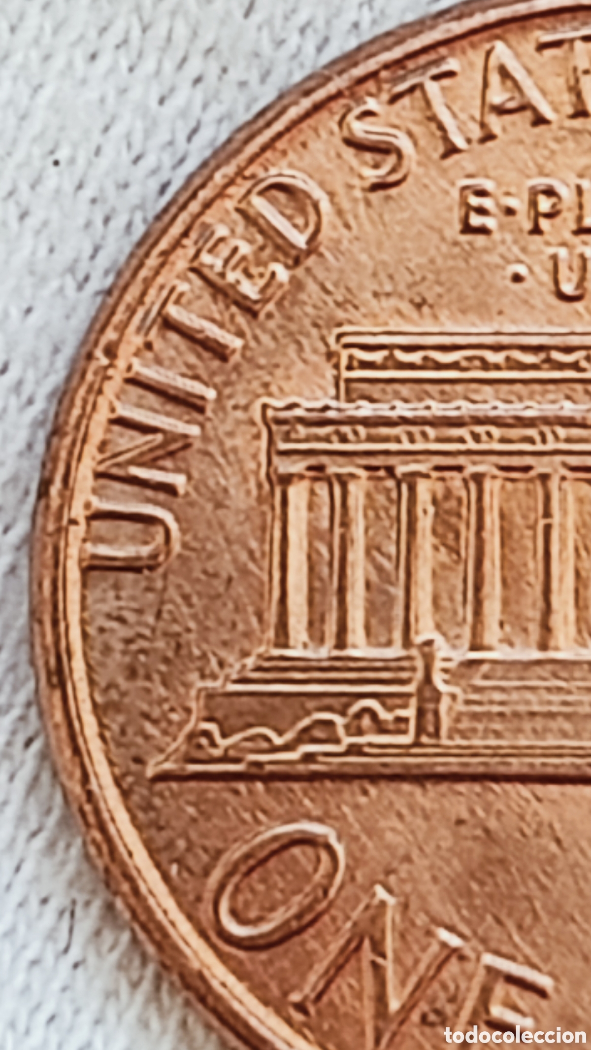Monedas con errores: Moneda USA 1cent-Variante Rara RDV-006 - Foto 9