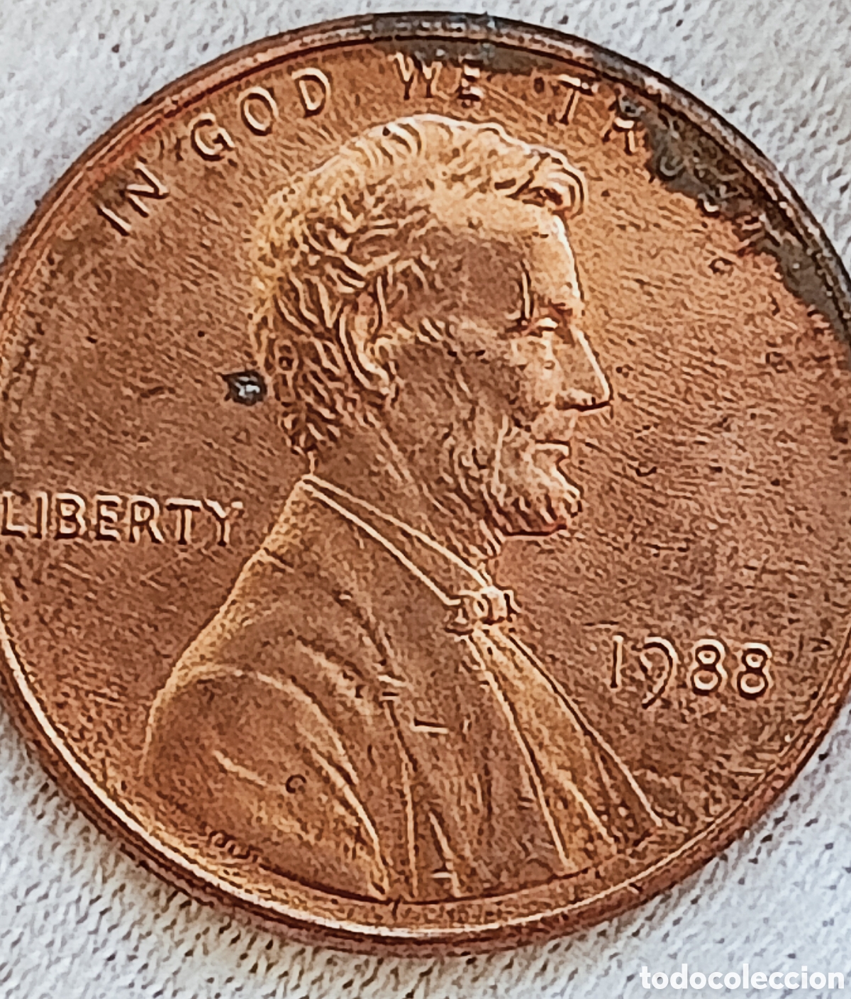 Monedas con errores: Moneda USA 1cent-Variante Rara RDV-006 - Foto 14