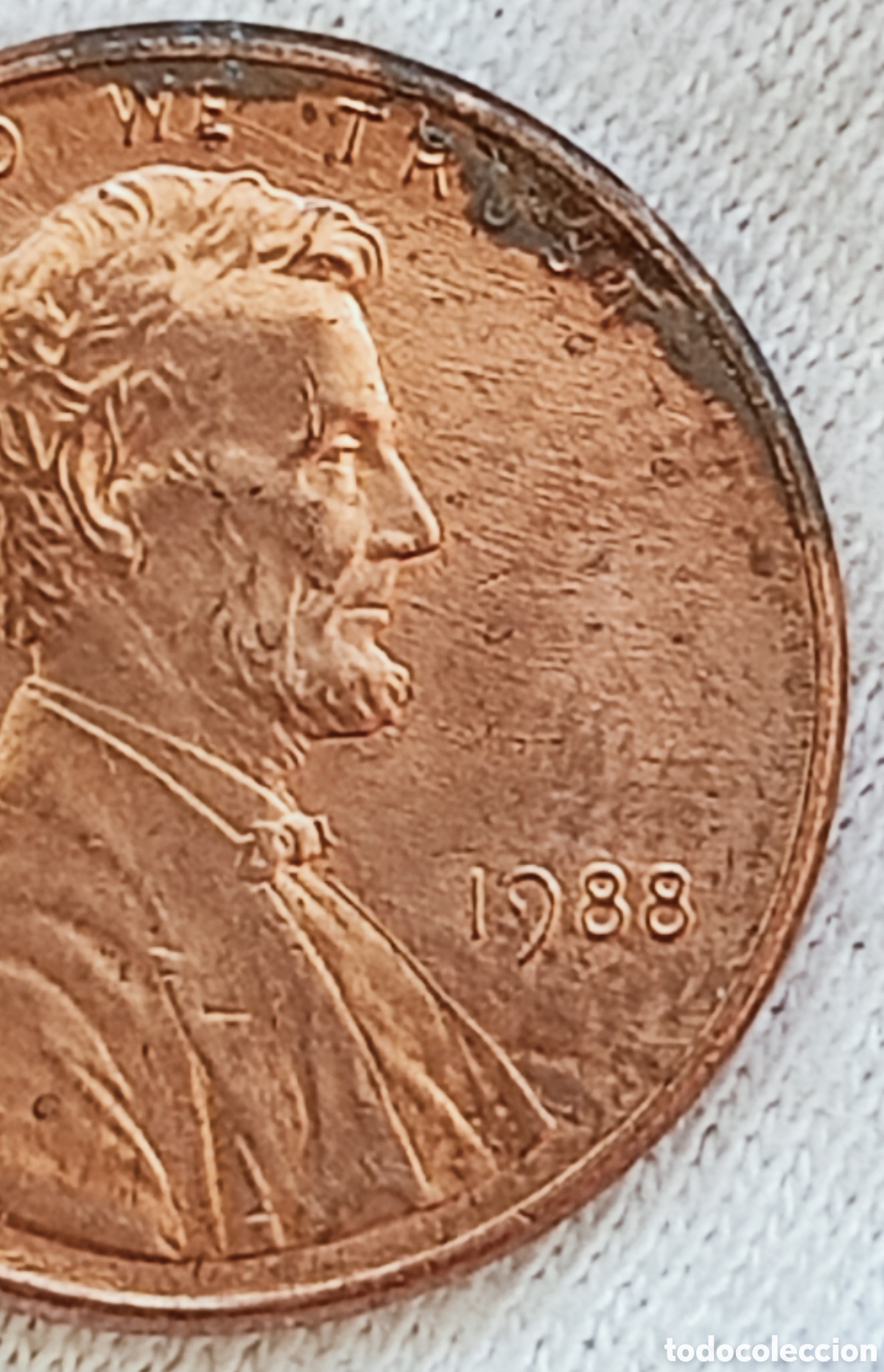 Monedas con errores: Moneda USA 1cent-Variante Rara RDV-006 - Foto 15