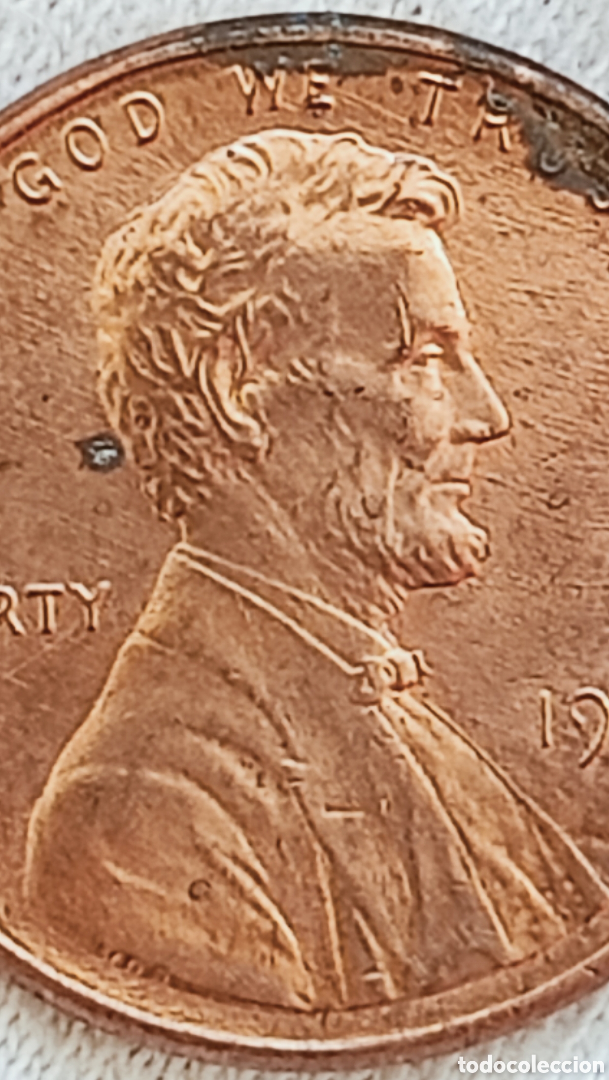 Monedas con errores: Moneda USA 1cent-Variante Rara RDV-006 - Foto 16