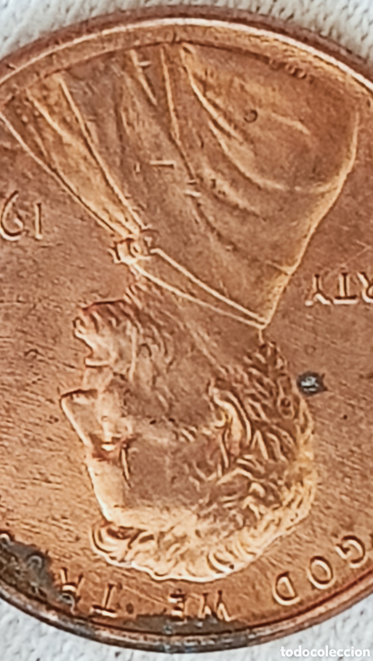 Monedas con errores: Moneda USA 1cent-Variante Rara RDV-006 - Foto 17