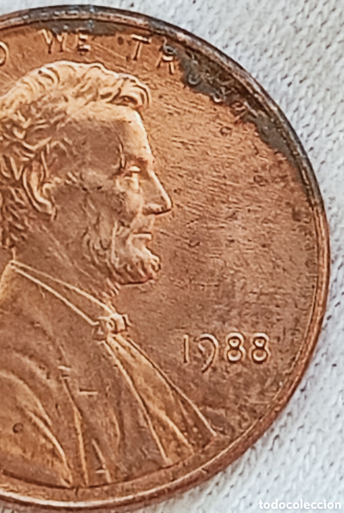 Monedas con errores: Moneda USA 1cent-Variante Rara RDV-006 - Foto 19