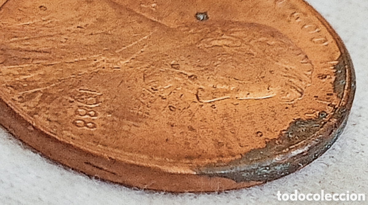 Monedas con errores: Moneda USA 1cent-Variante Rara RDV-006 - Foto 20