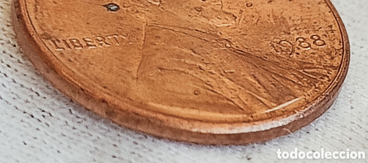 Monedas con errores: Moneda USA 1cent-Variante Rara RDV-006 - Foto 22