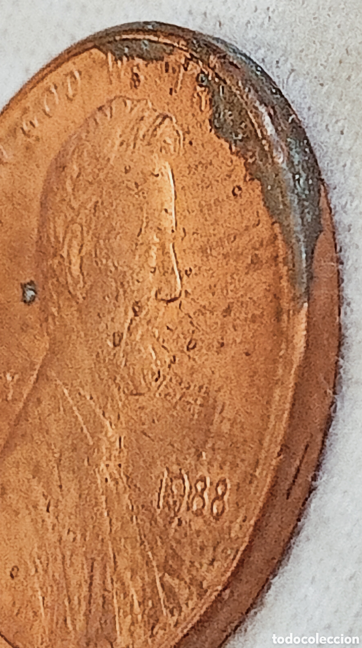Monedas con errores: Moneda USA 1cent-Variante Rara RDV-006 - Foto 23