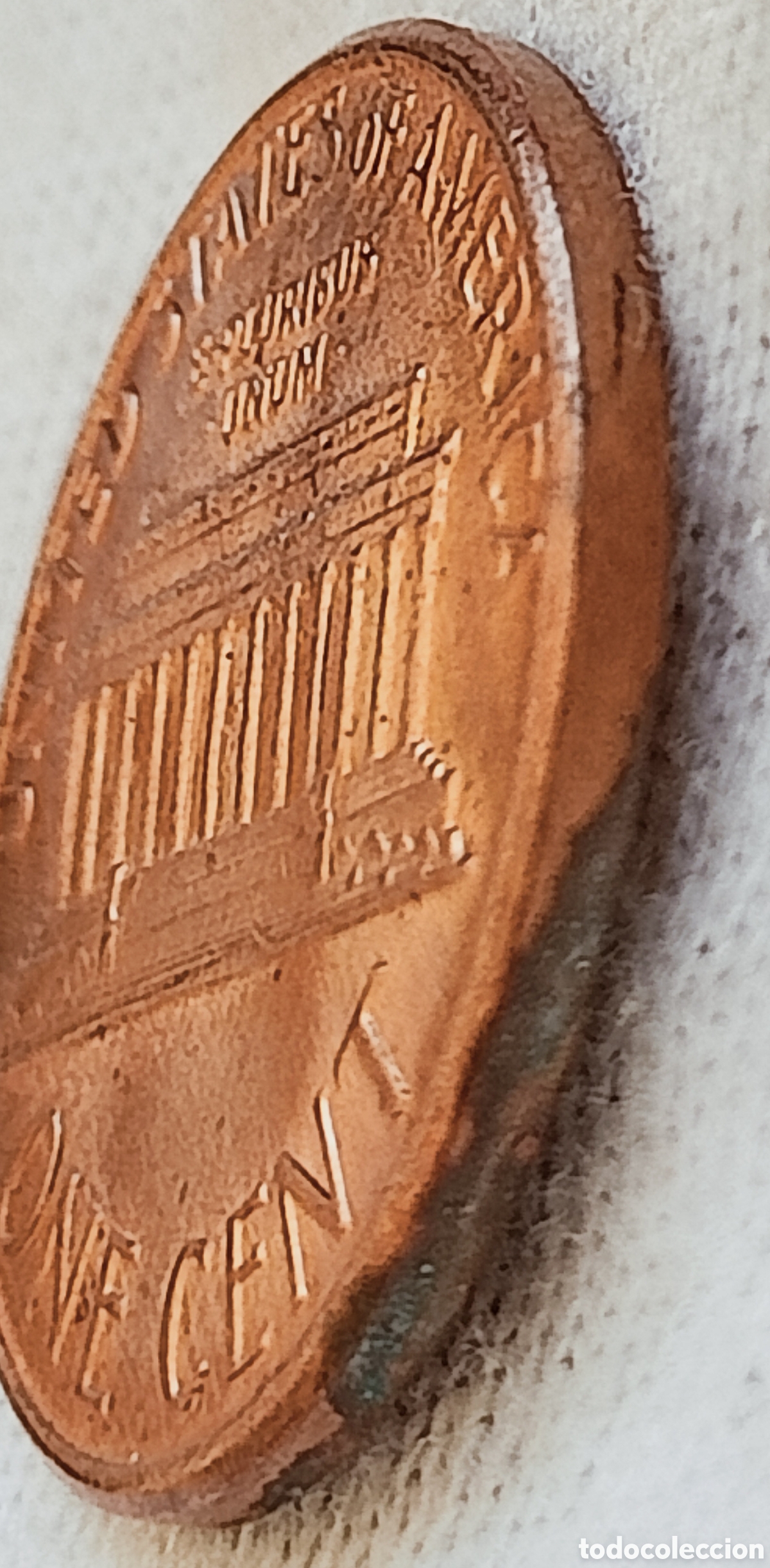 Monedas con errores: Moneda USA 1cent-Variante Rara RDV-006 - Foto 25