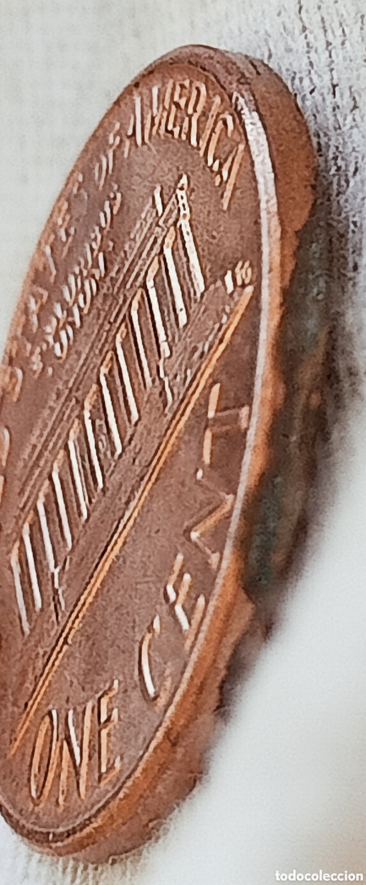 Monedas con errores: Moneda USA 1cent-Variante Rara RDV-006 - Foto 27