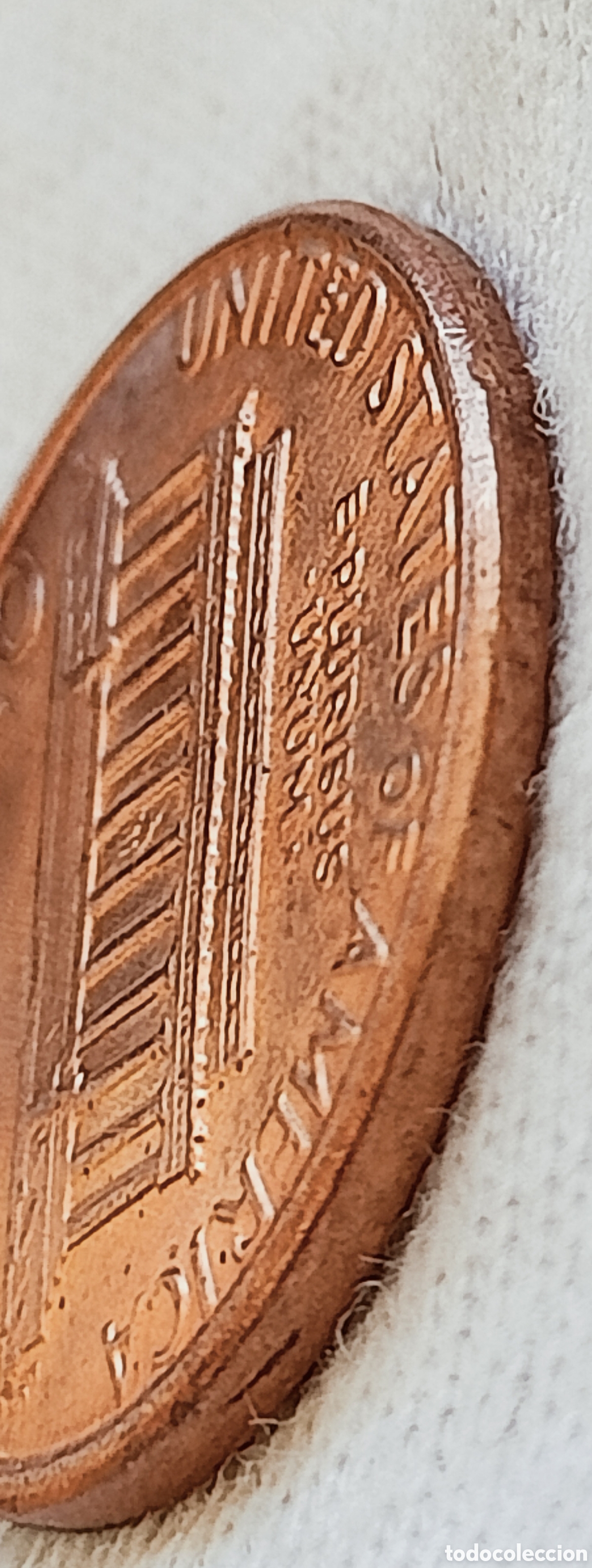 Monedas con errores: Moneda USA 1cent-Variante Rara RDV-006 - Foto 29