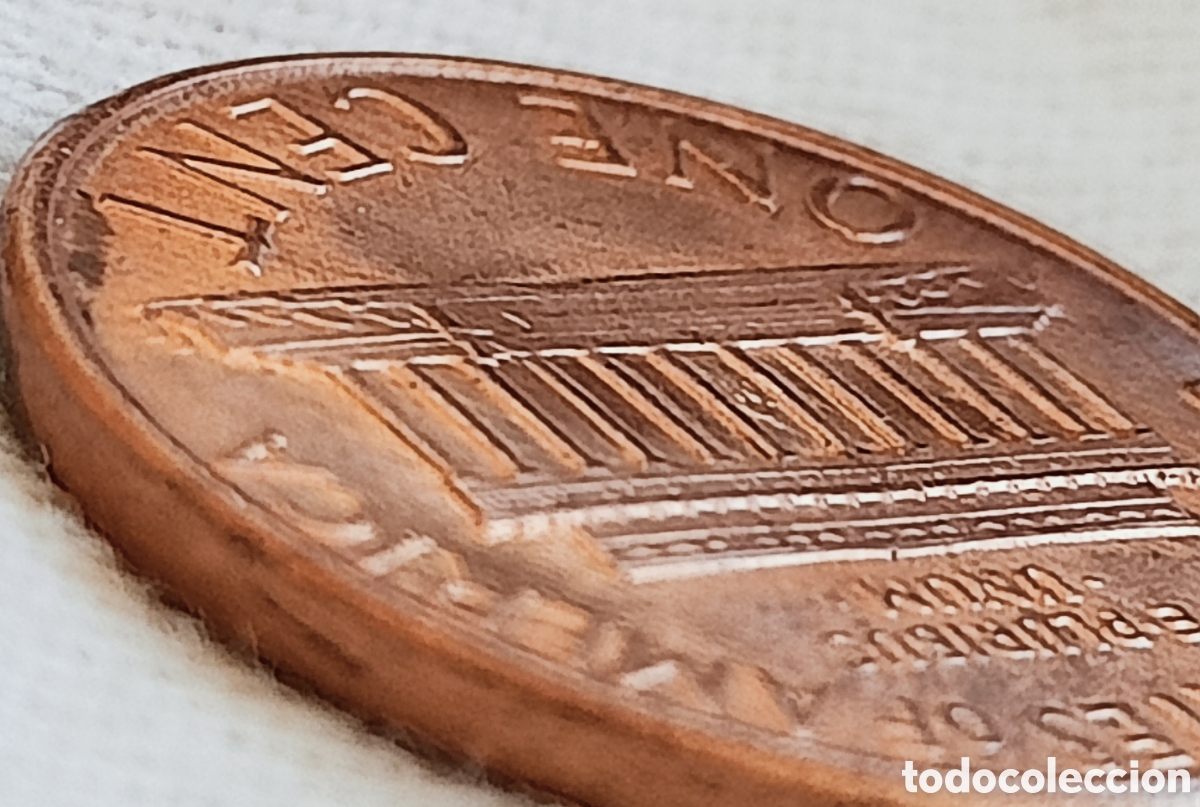 Monedas con errores: Moneda USA 1cent-Variante Rara RDV-006 - Foto 30