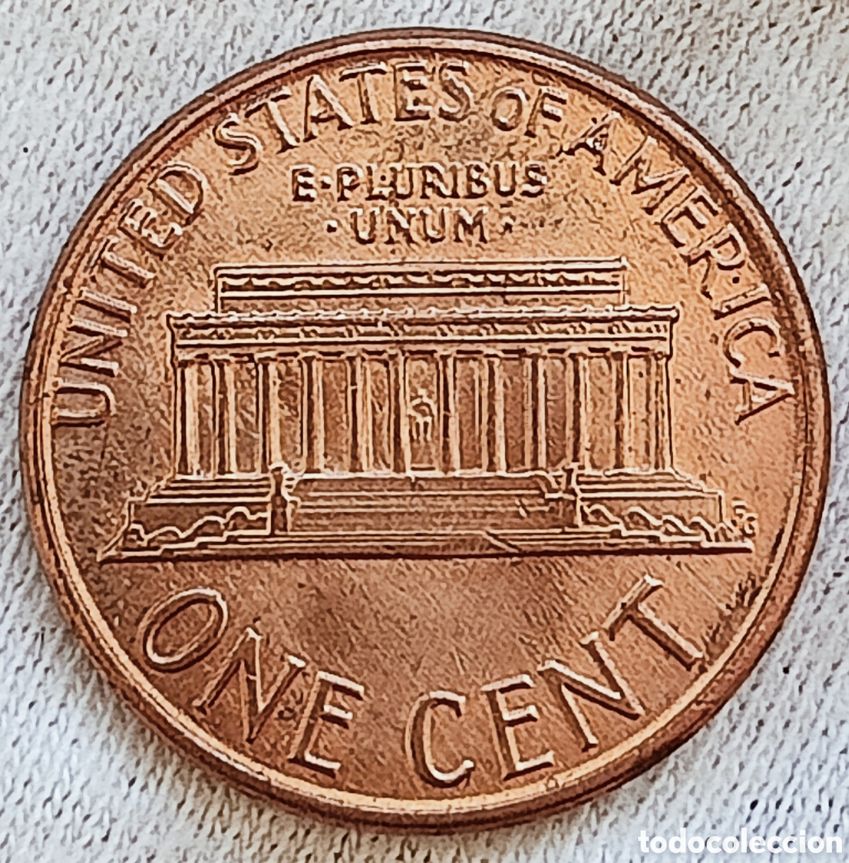 Monedas con errores: Moneda USA 1cent-Variante Rara RDV-006 - Foto 1