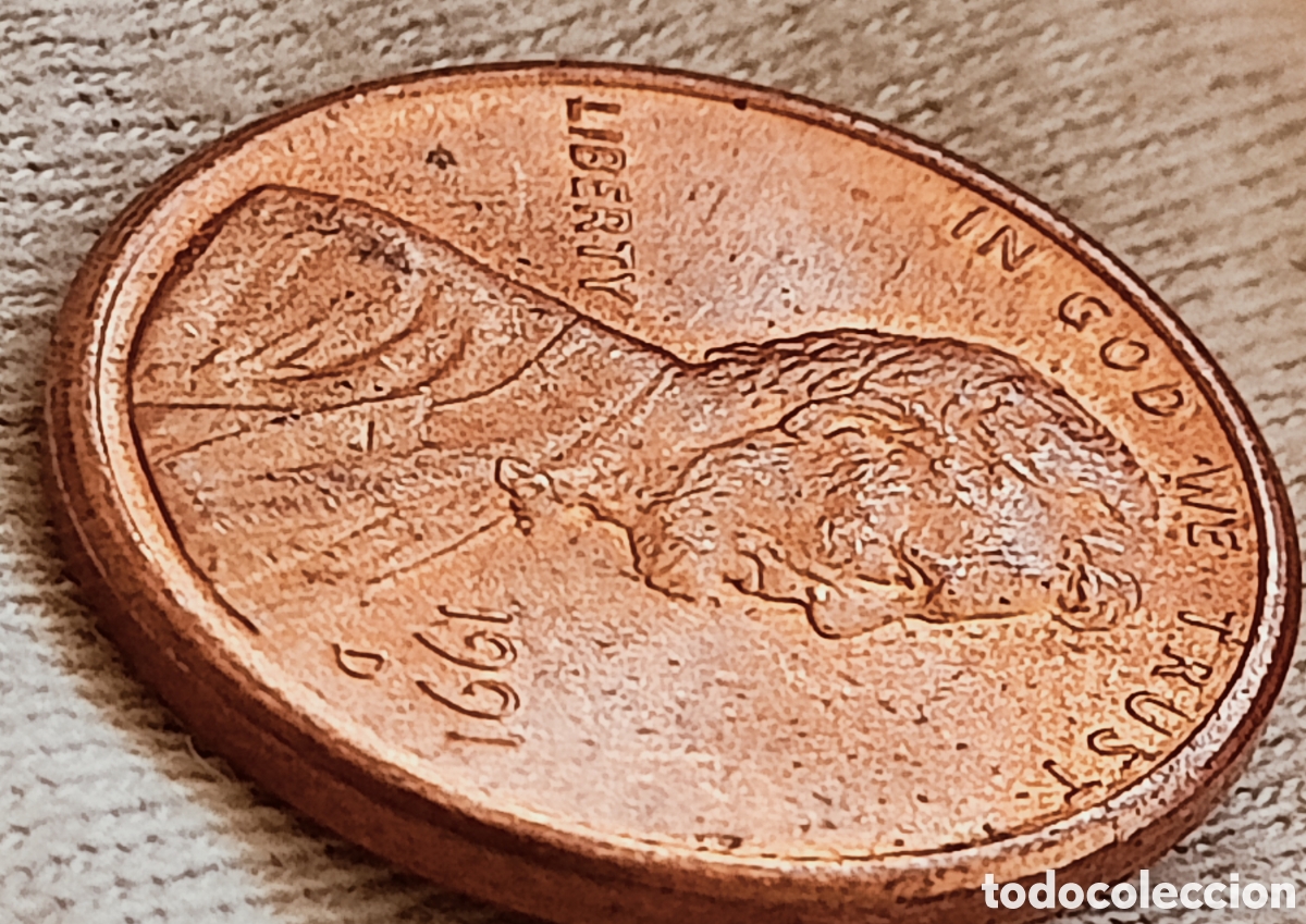 Monedas con errores: USA-1991-D Lincoln Cent-Especial- - Foto 5