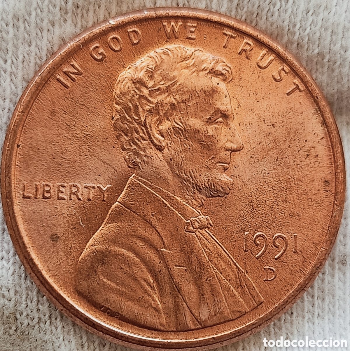 Monedas con errores: USA-1991-D Lincoln Cent-Especial- - Foto 15