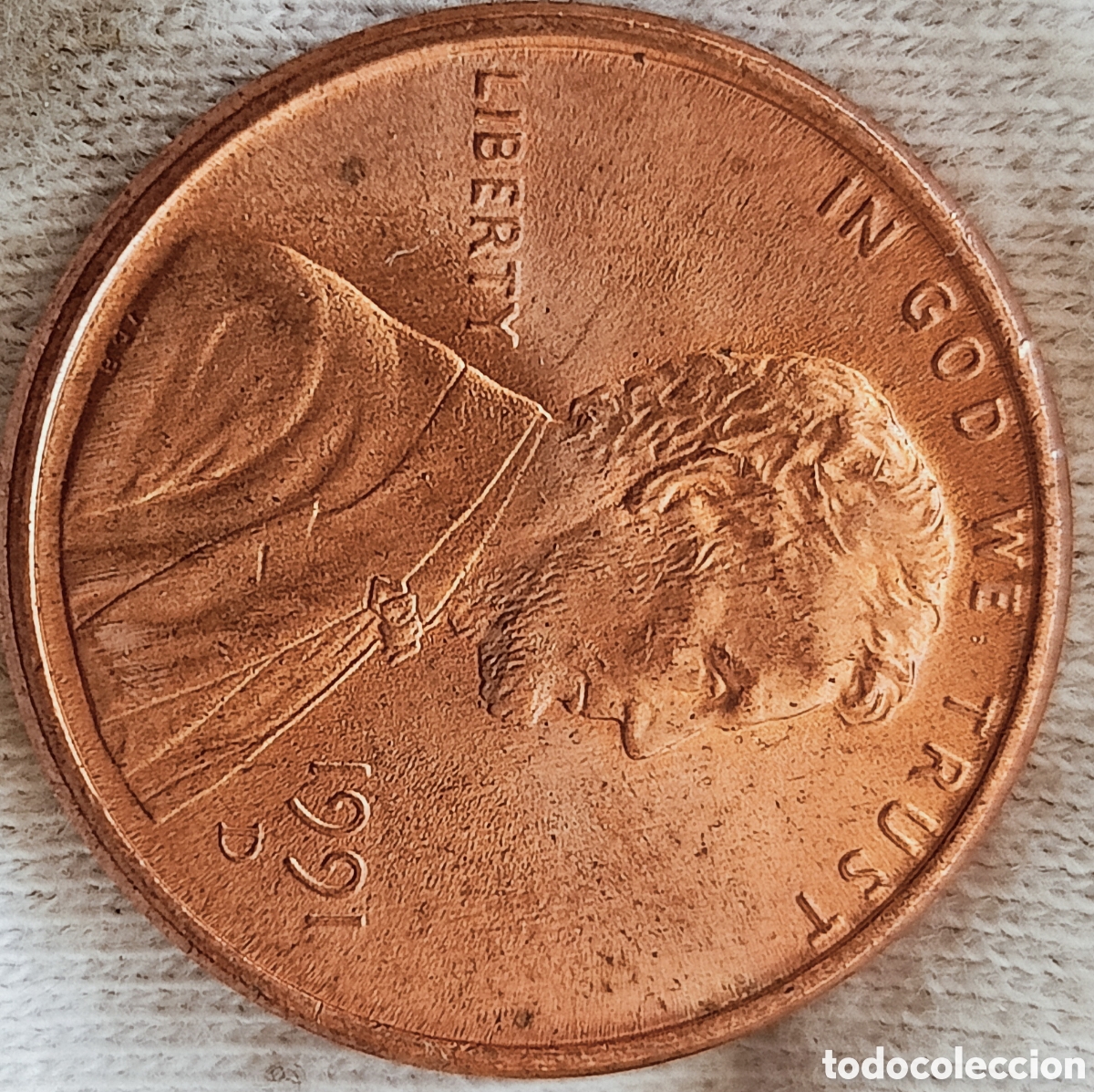 Monedas con errores: USA-1991-D Lincoln Cent-Especial- - Foto 16