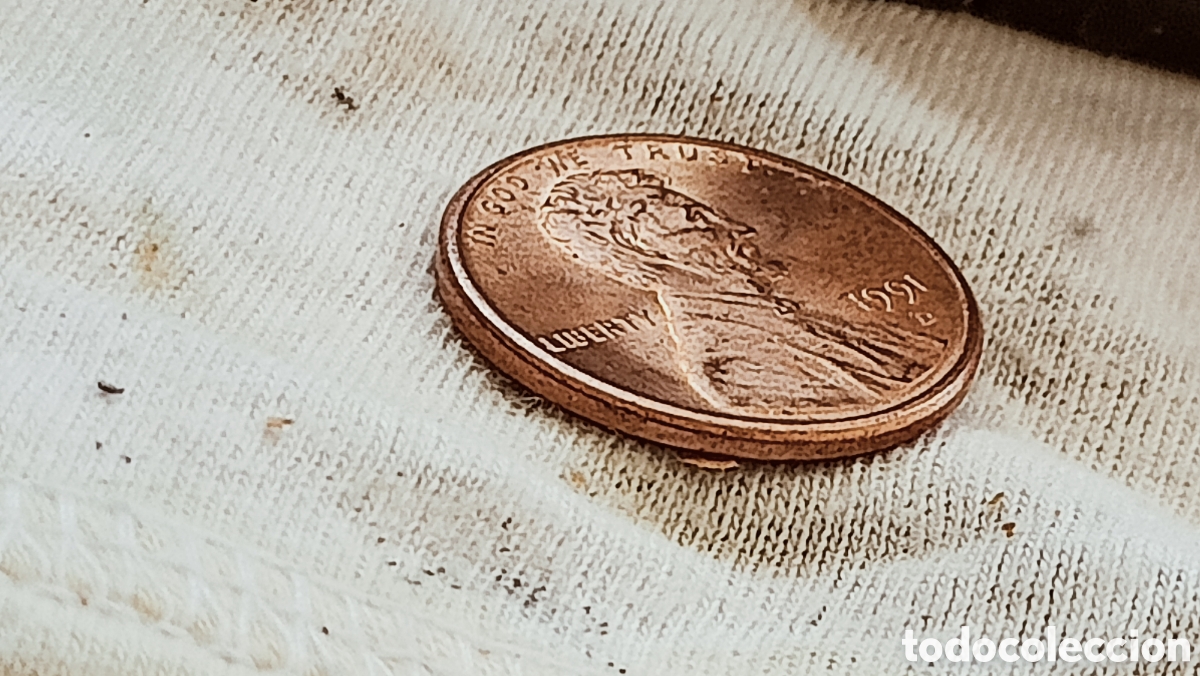 Monedas con errores: USA-1991-D Lincoln Cent-Especial- - Foto 18