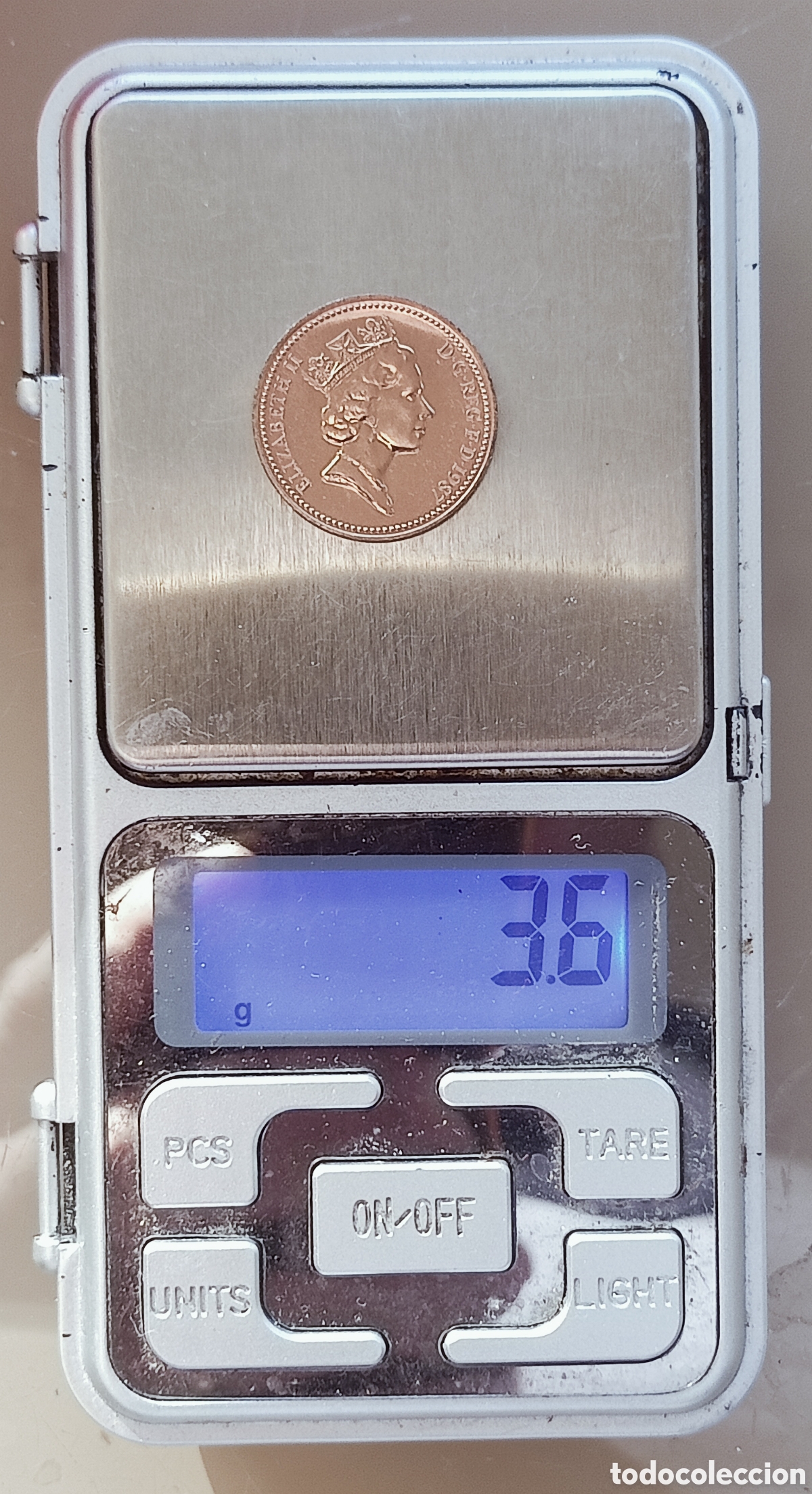 Monedas con errores: Moneda de 1 Penny 1987(Rareza) &Uacute;NICA - Foto 3